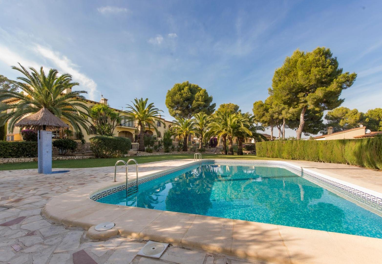 Apartamento En Moraira Con Piscina Eksteriør bilde