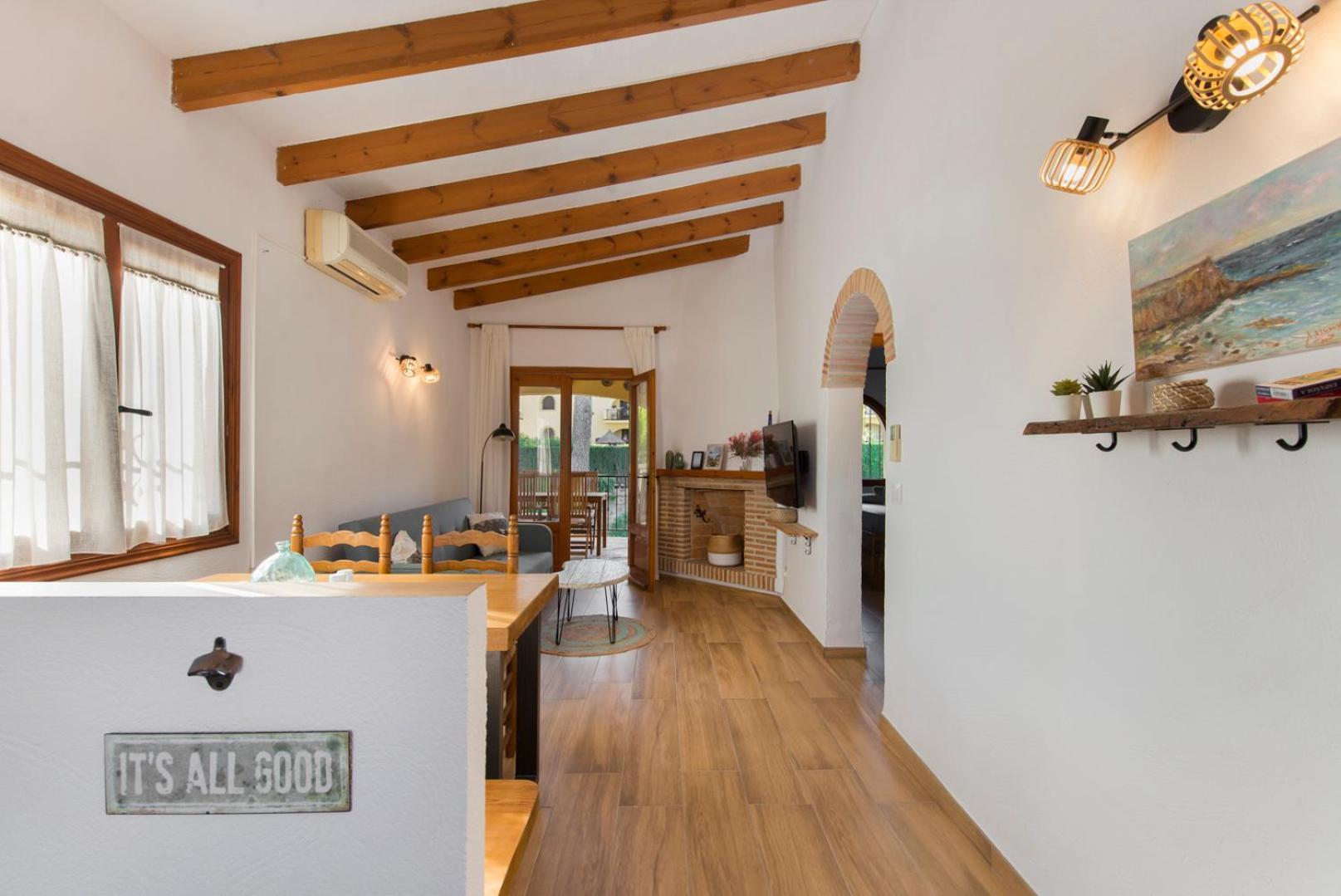 Apartamento En Moraira Con Piscina Eksteriør bilde