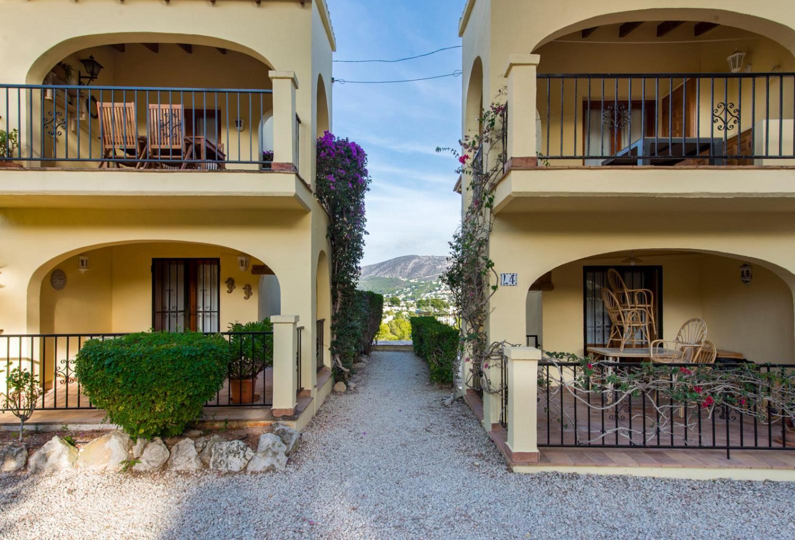 Apartamento En Moraira Con Piscina Eksteriør bilde