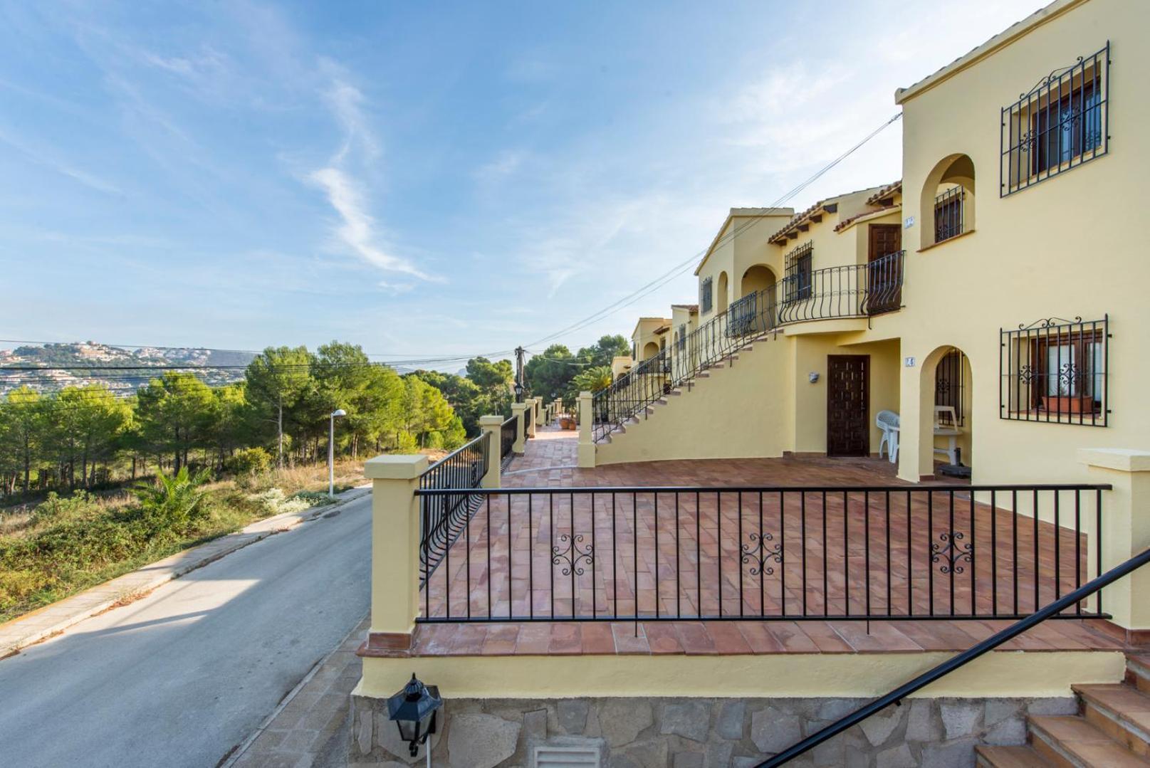 Apartamento En Moraira Con Piscina Eksteriør bilde
