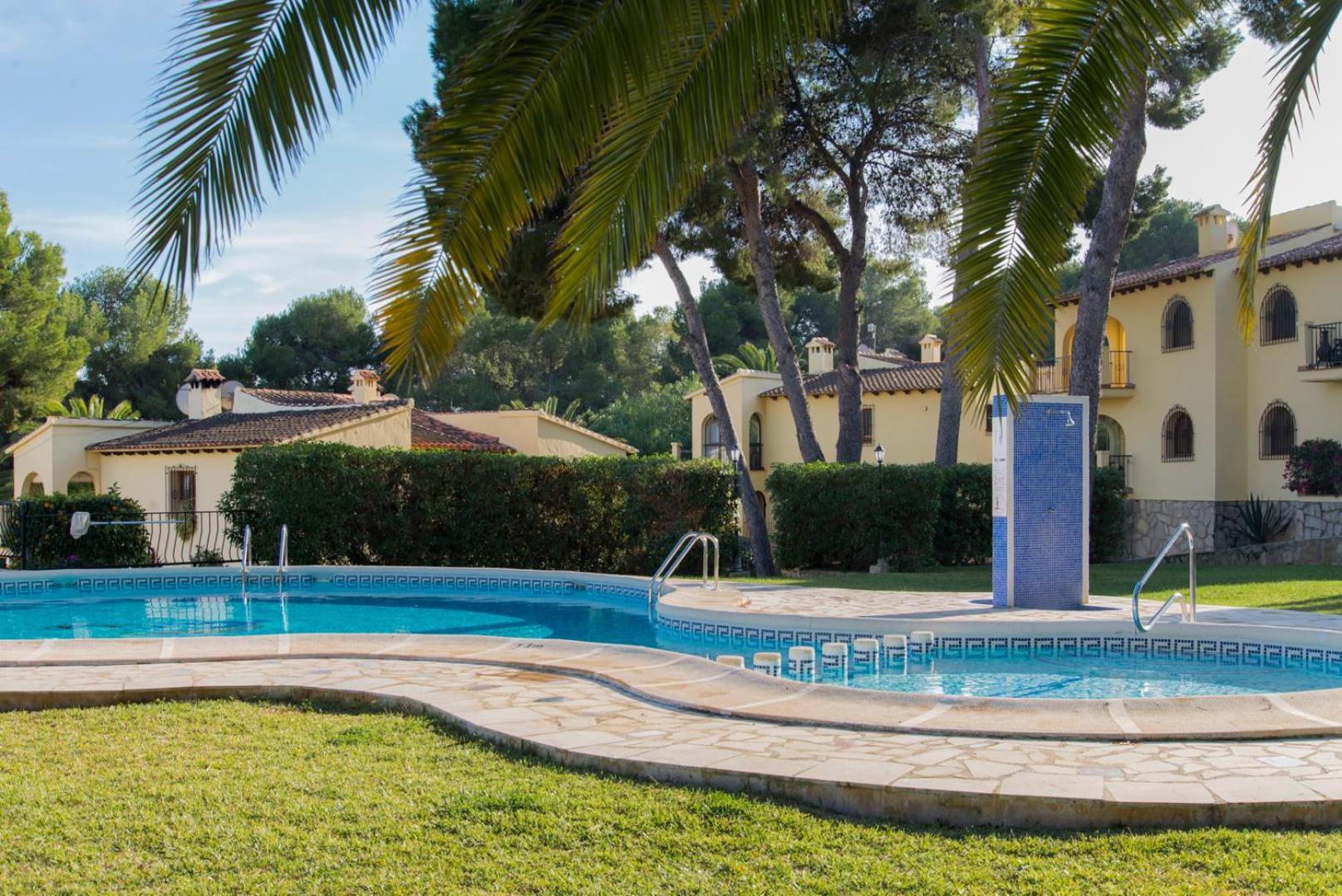 Apartamento En Moraira Con Piscina Eksteriør bilde