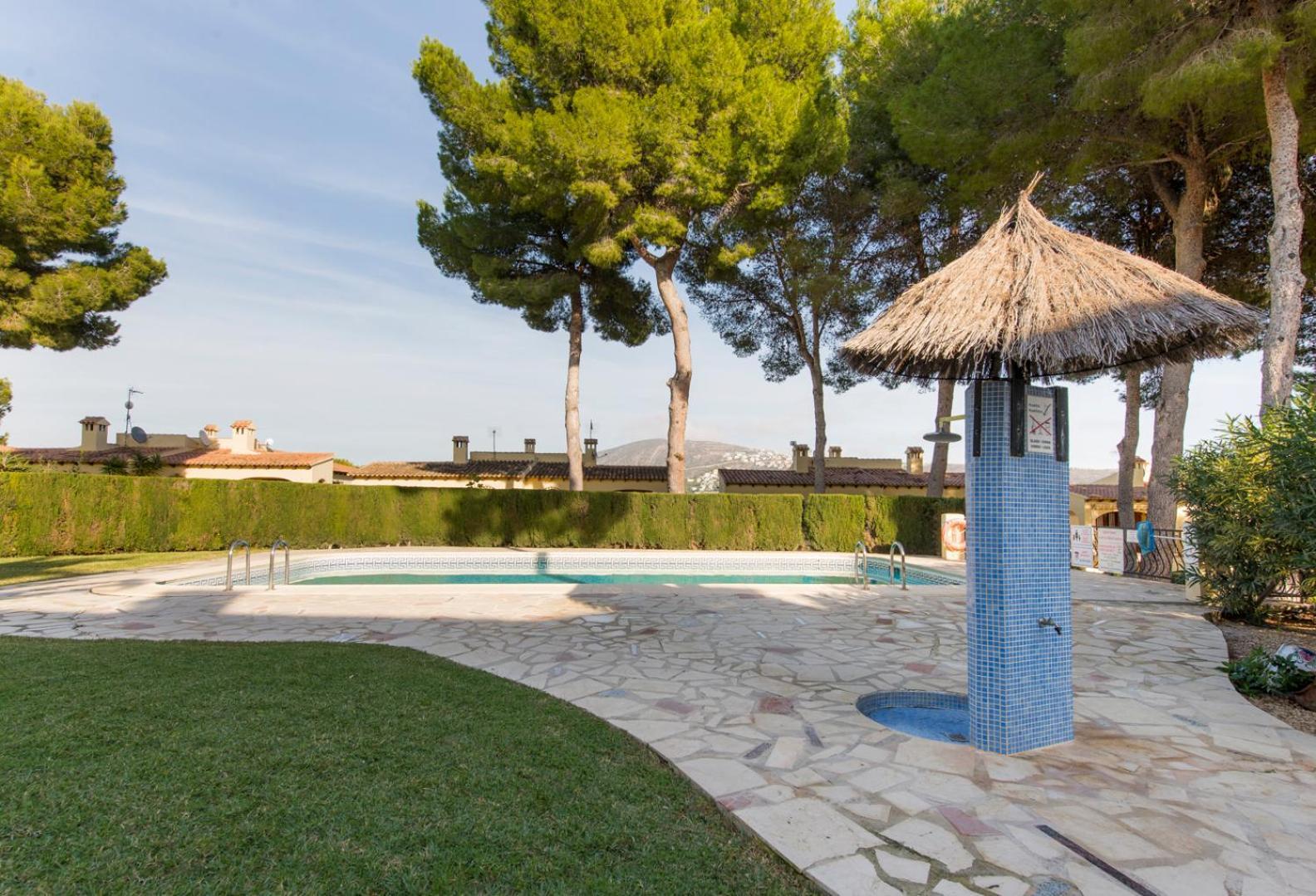 Apartamento En Moraira Con Piscina Eksteriør bilde